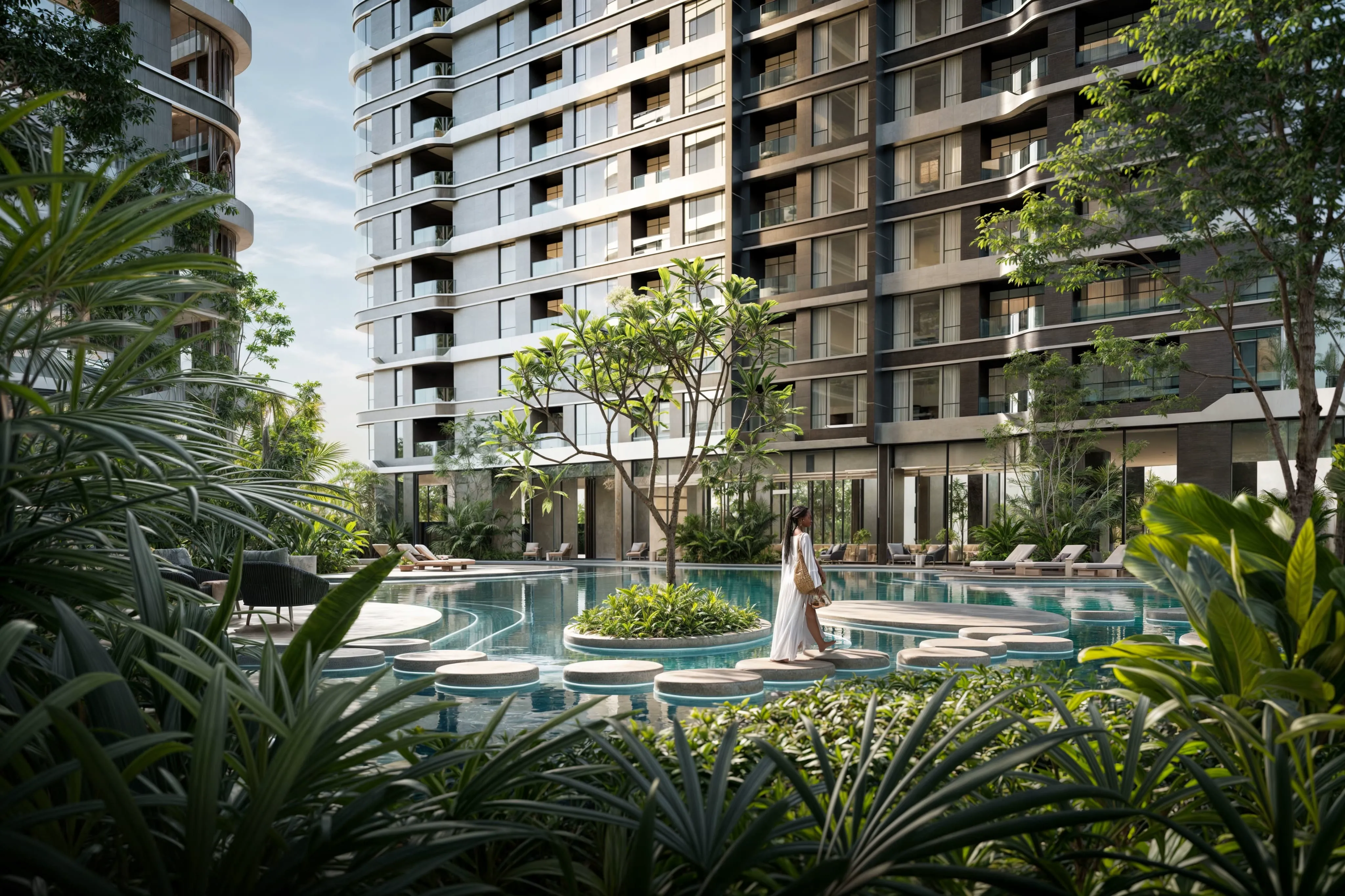 Grosvenor Residences near the Nairobi skyline
