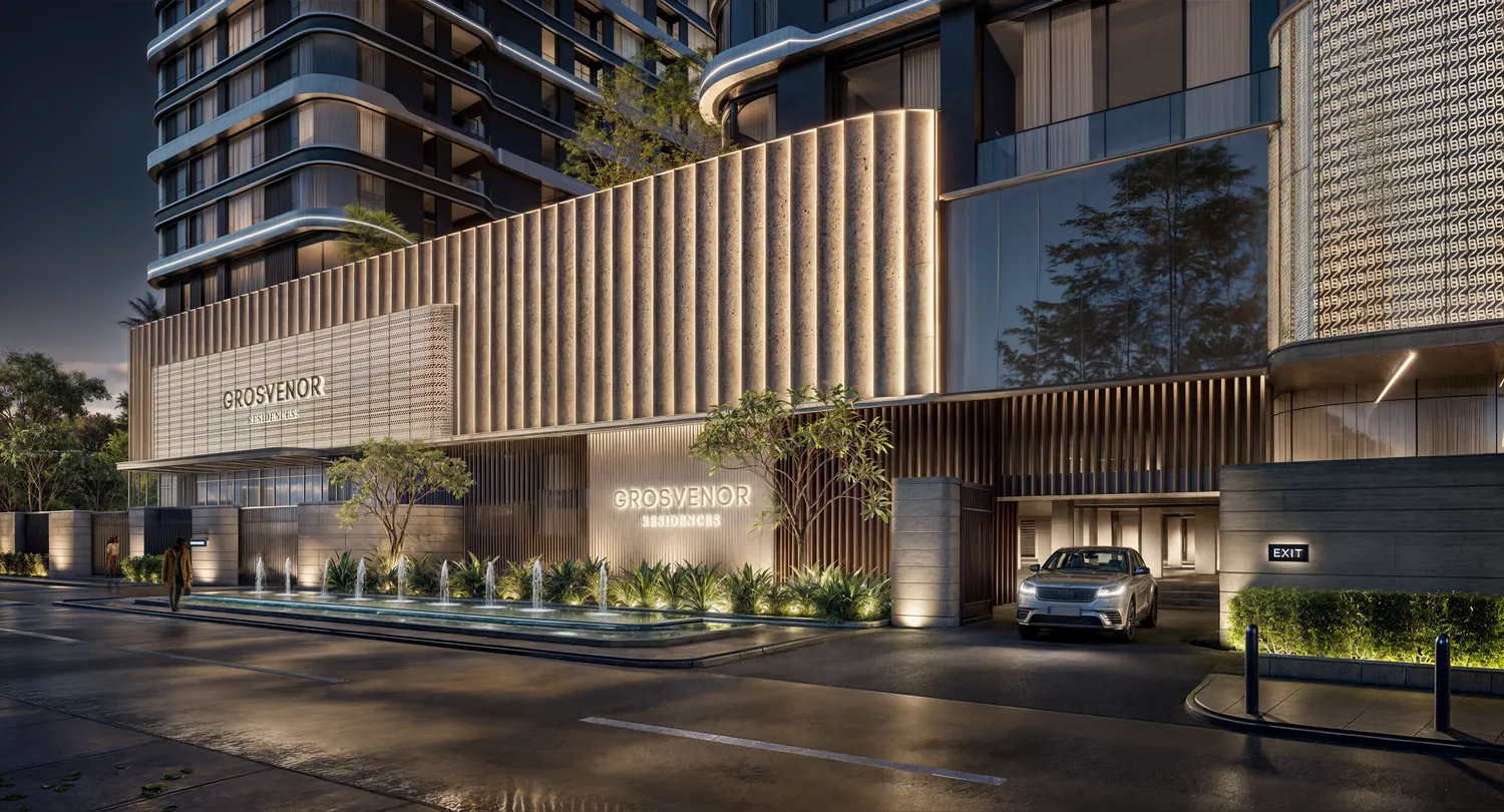 Grosvenor Residences exterior facade