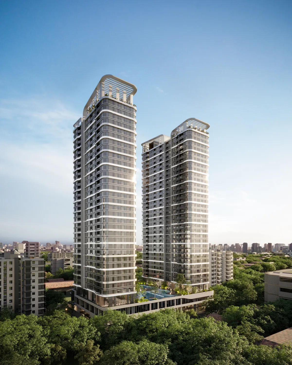 Grosvenor Residences exterior by day