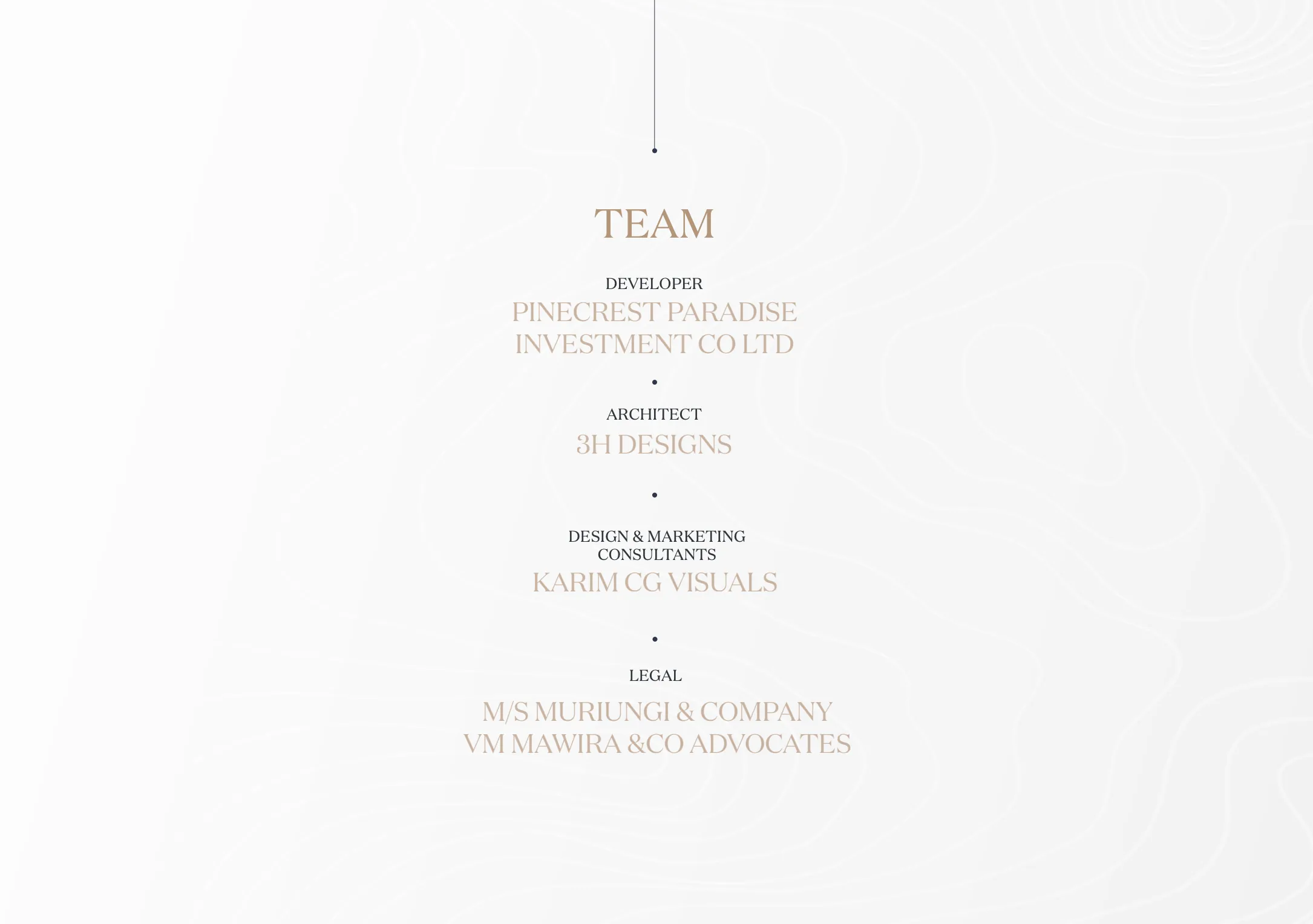 Grosvenor Residences development team